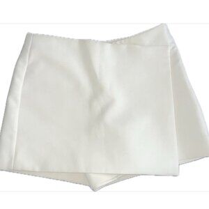 Zara Beige Dress Business Casual Cream Mini Skorts S